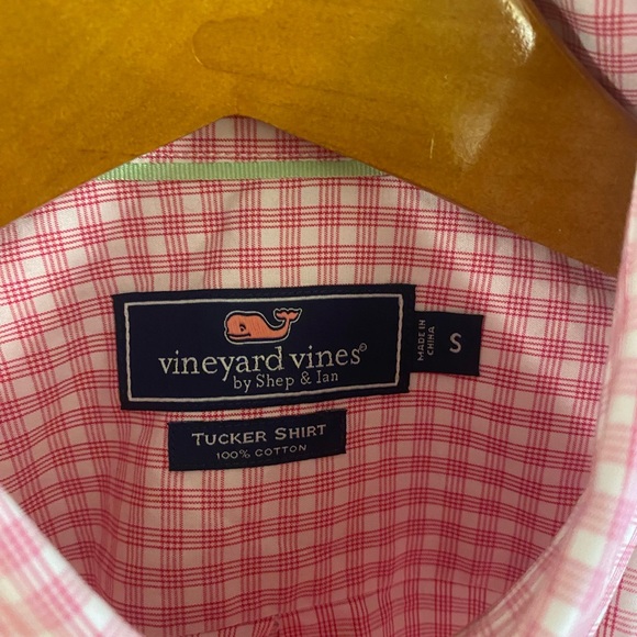 Men’s - Vineyard Vines -TUCKER Shirt  - Red - Size S -Small - Picture 3 of 7